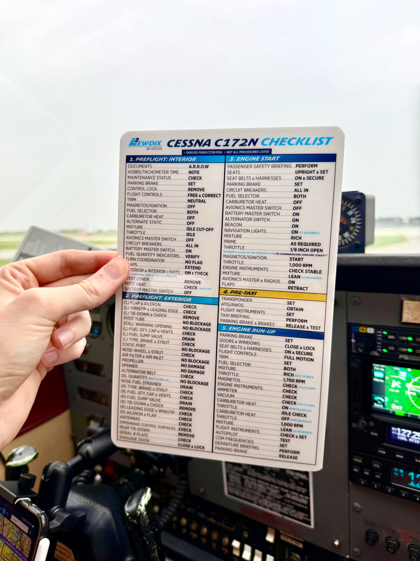 PA28-181 (Archer III) G1000 (Fuel Injected) Checklist