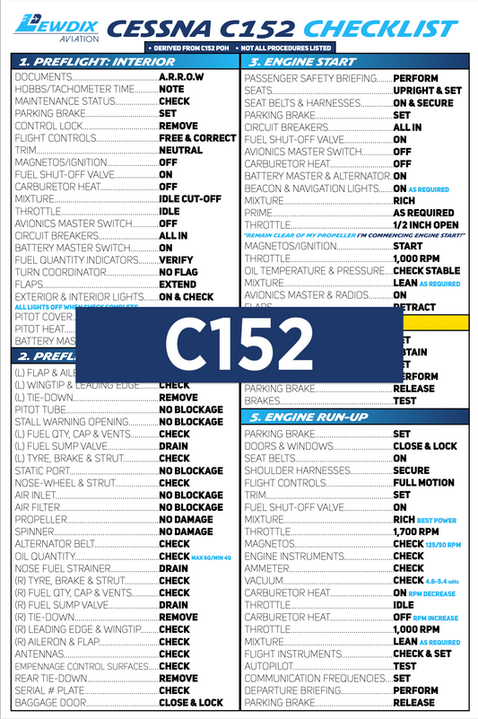 C152 Checklist