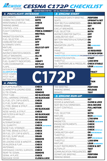 C172P Checklist