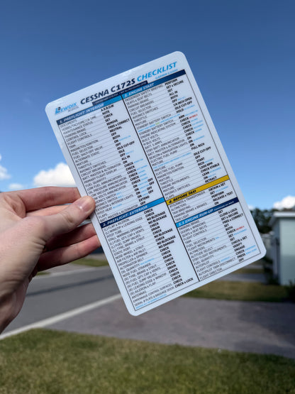 C172S G1000 Checklist