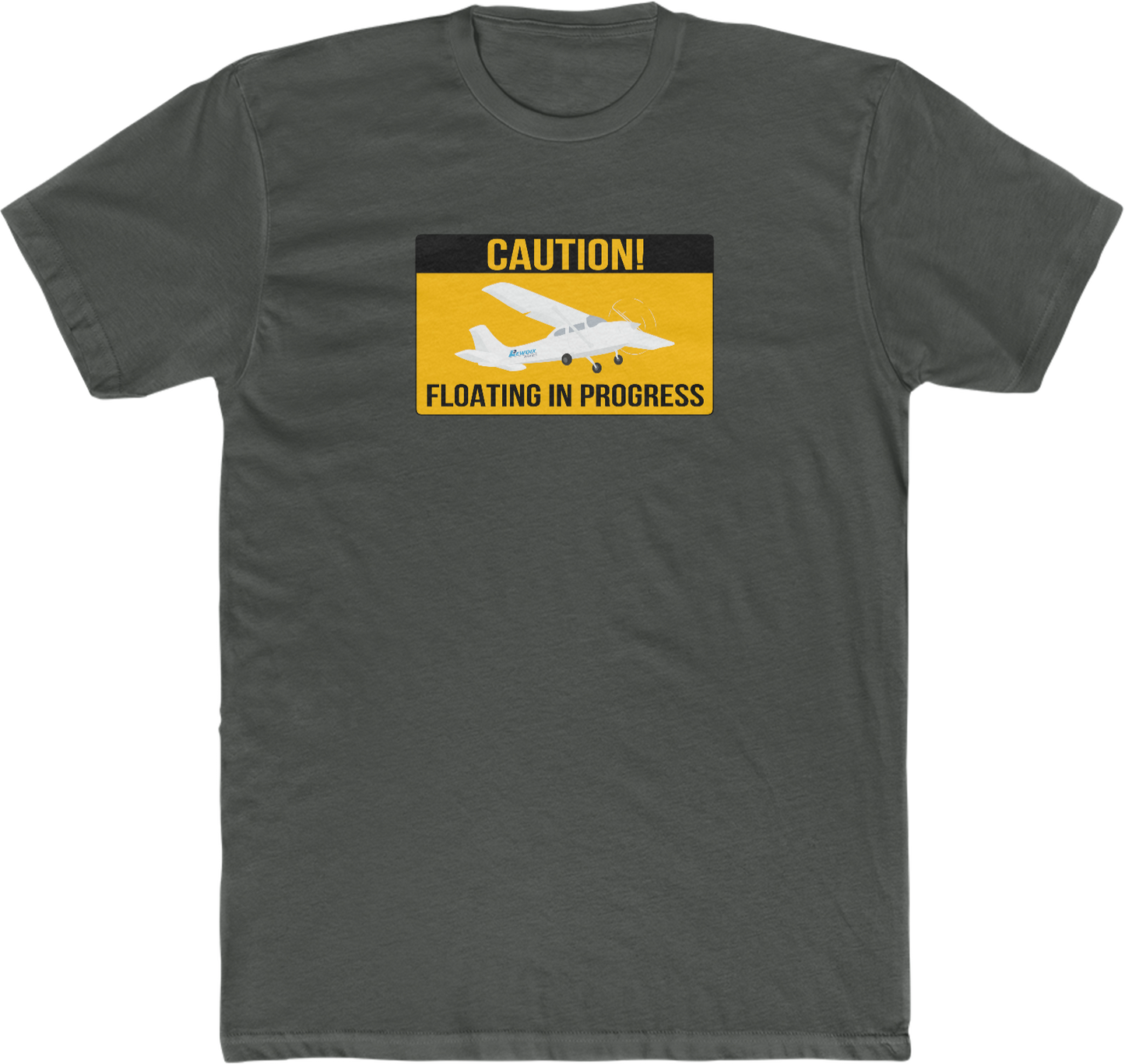 Caution! Floating In Progress T-shirt
